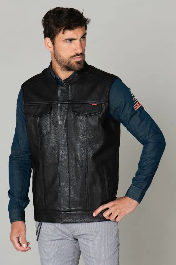 Chaqueta Hombre Daytona Hot Road Goat Deer Black