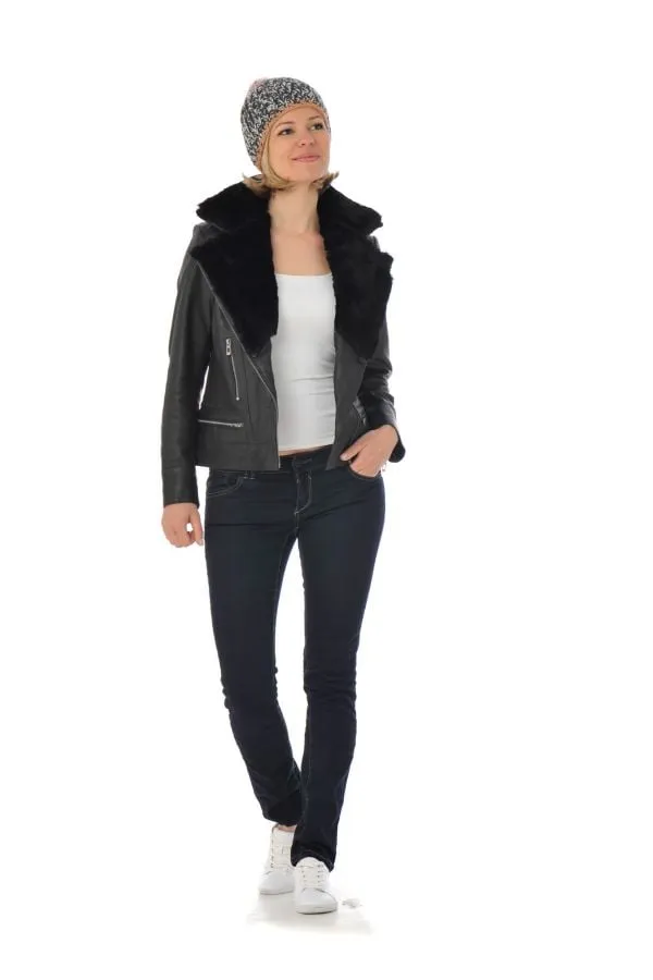 Chaqueta Mujeres Mornington Sherpa Black