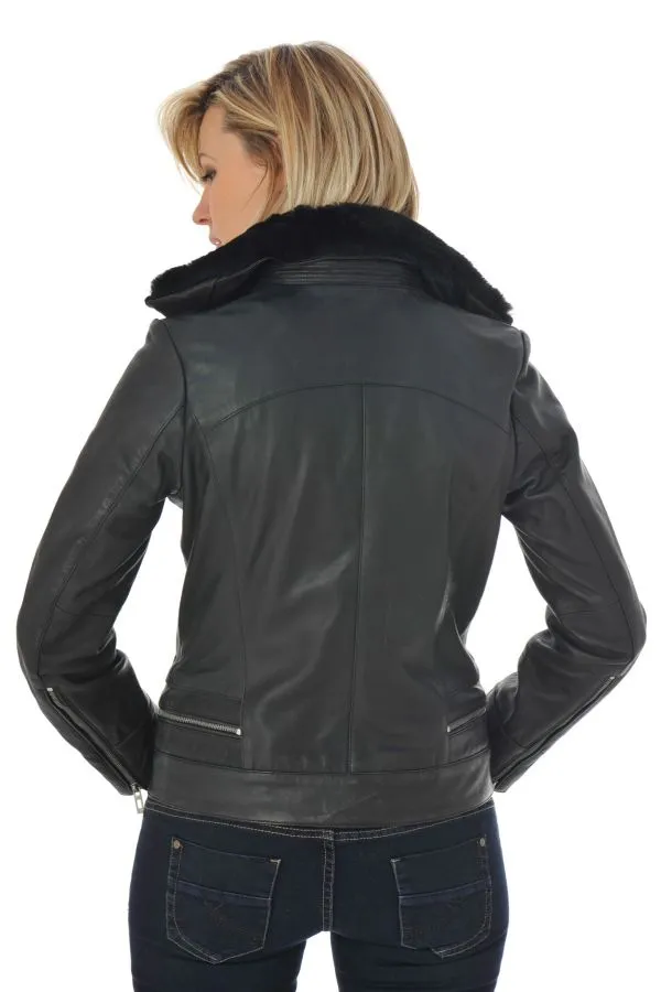 Chaqueta Mujeres Mornington Sherpa Black