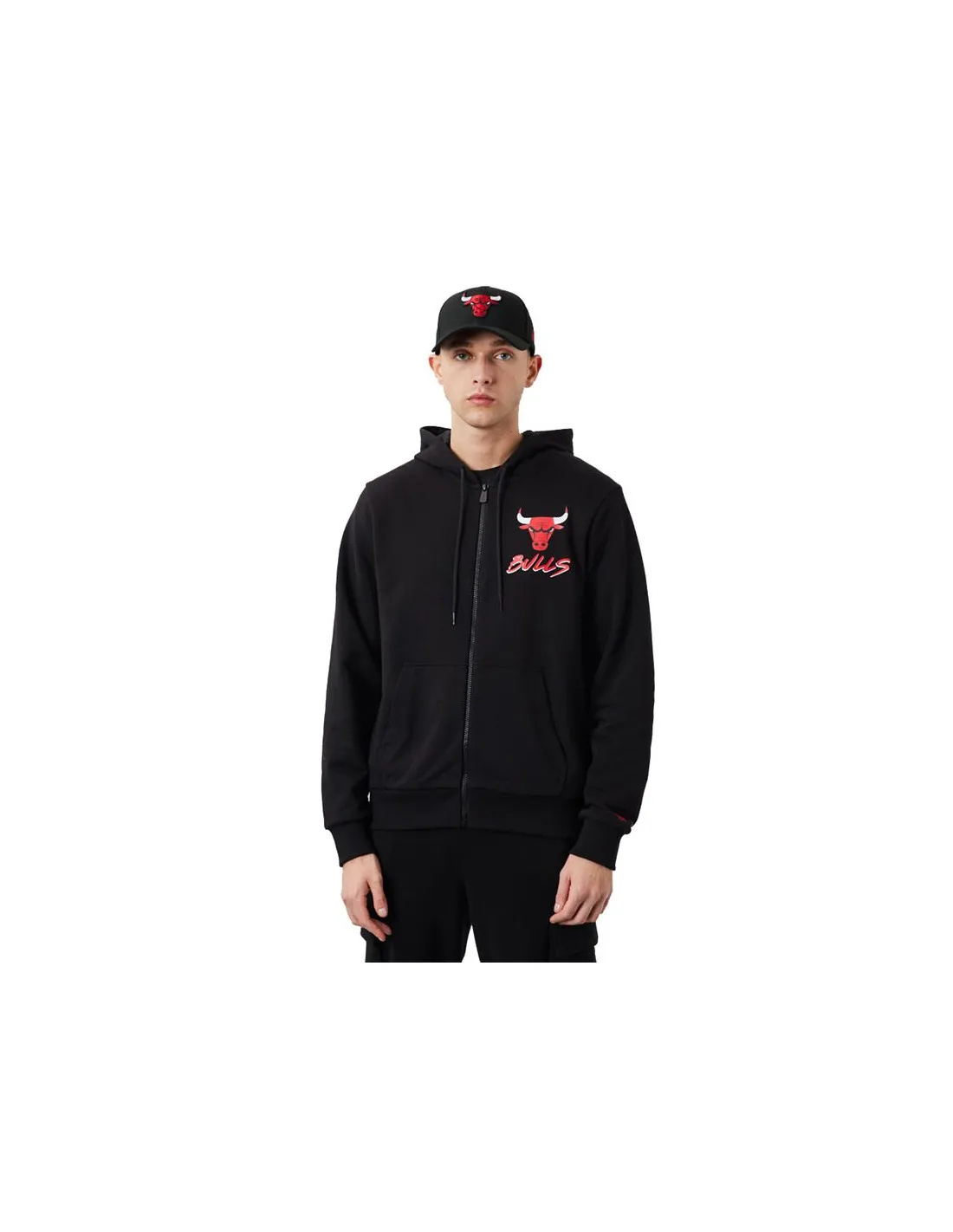 Chaqueta New Era Chicago Bulls NBA Script Black