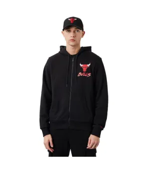 Chaqueta New Era Chicago Bulls NBA Script Black