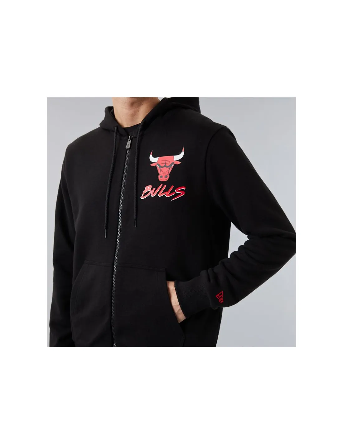 Chaqueta New Era Chicago Bulls NBA Script Black