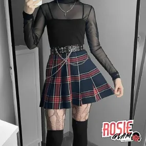 Conjunto Rock Negro - Rosieglam