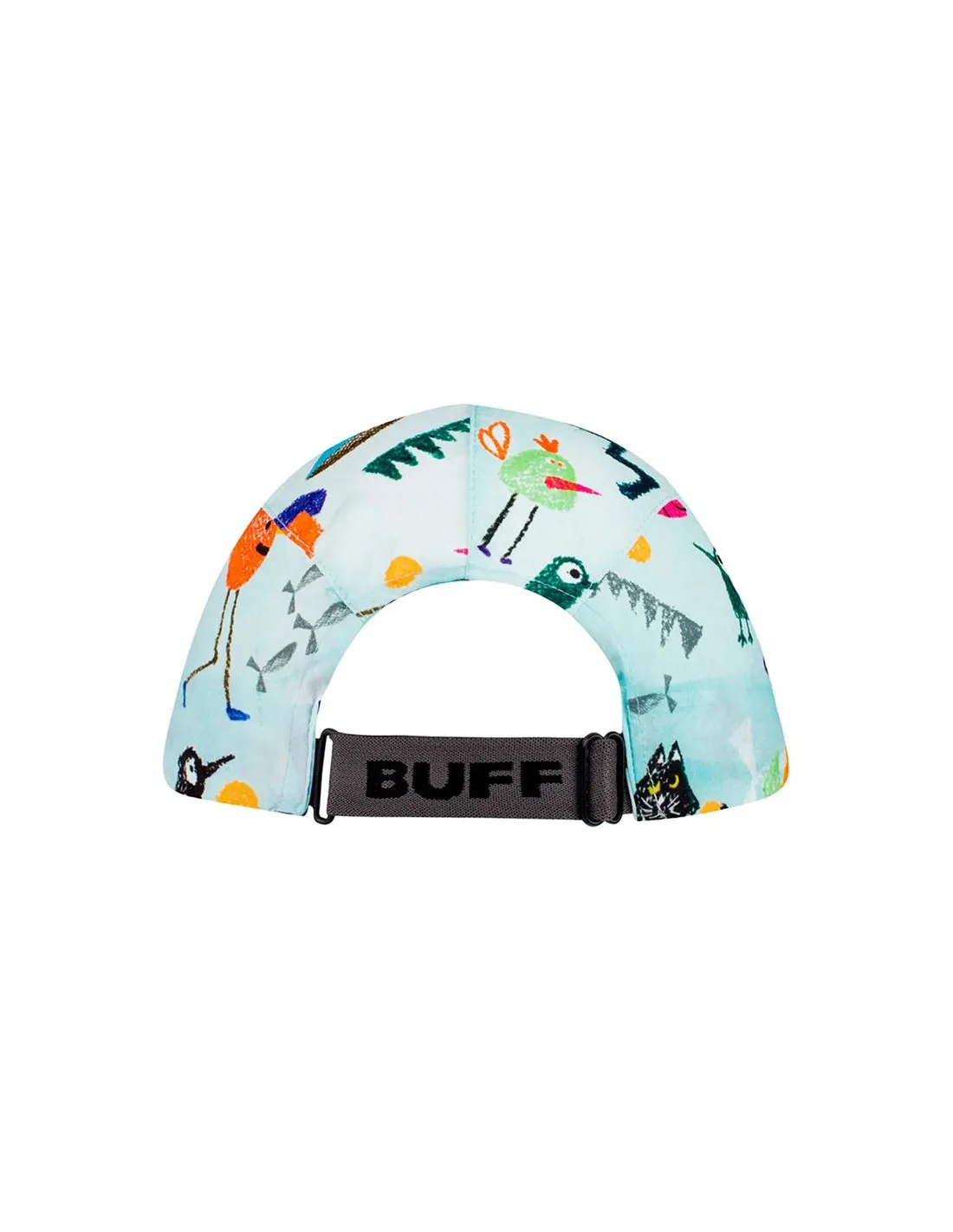 Gorra de Trail Buff Otom Sky Azul Infantil