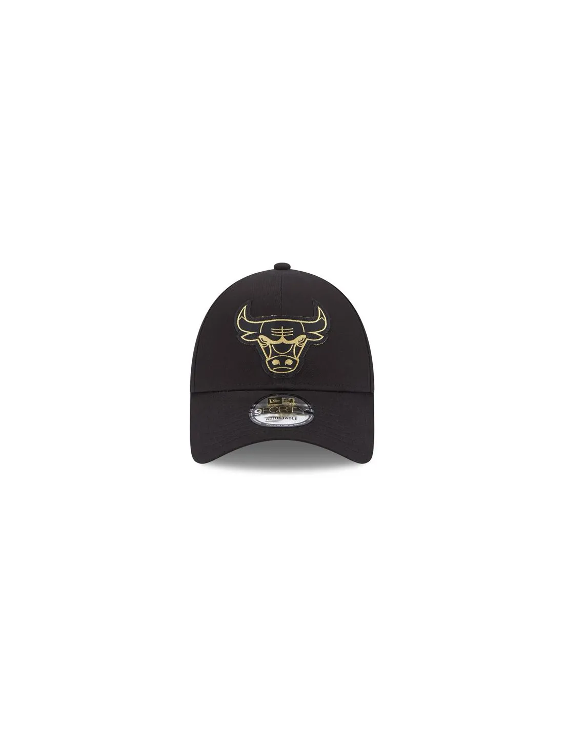 Gorra New Era Metallic Badge 9FORTY Chicago Bulls Black Hombre