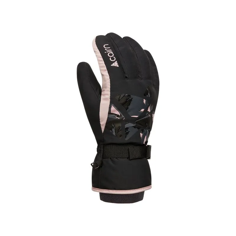 GUANTES CAIRN WIZAR CTEX (FRAGMENTO NEGRO ROSA) MUJER