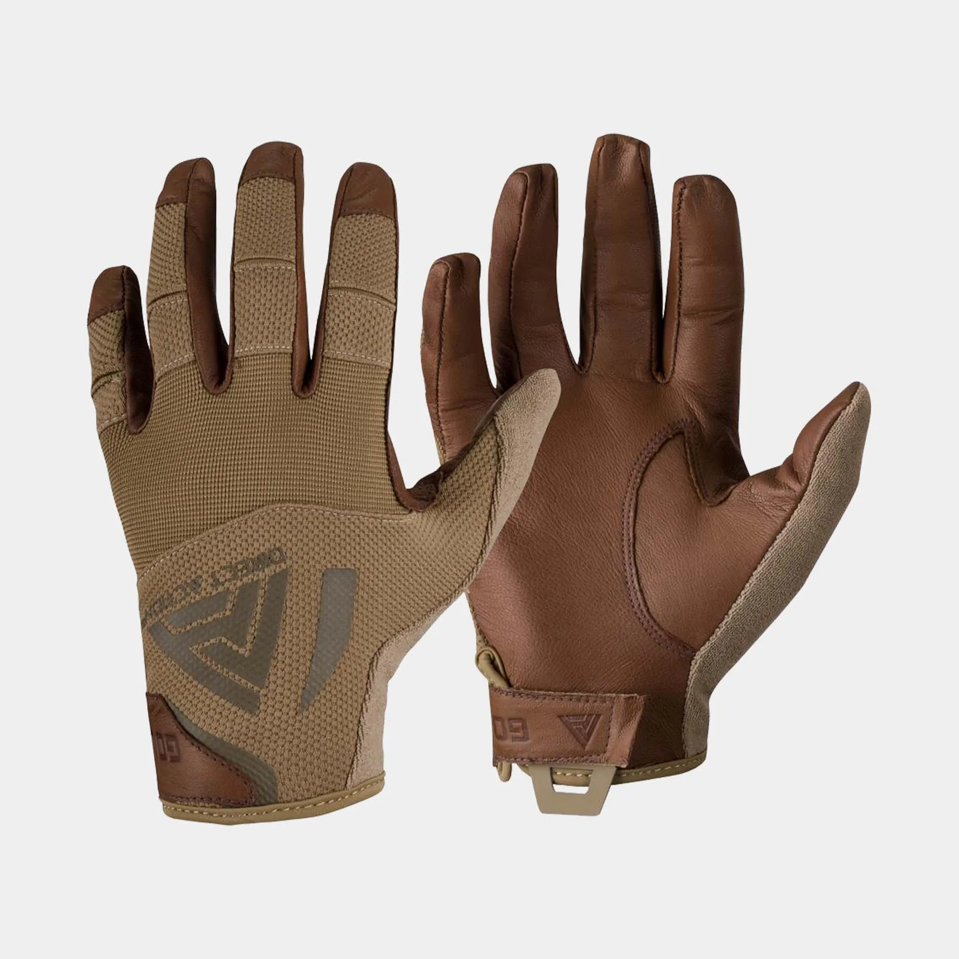 GUANTES COYOTE DE CUERO HARD GLOVES  DIRECT ACTION