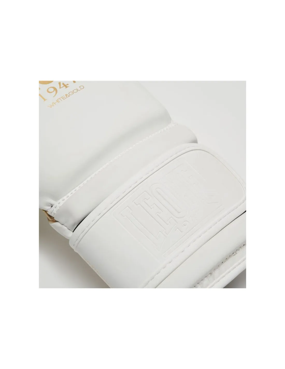 Guantes De Boxeo White&Gold Blanco/10Oz Leone