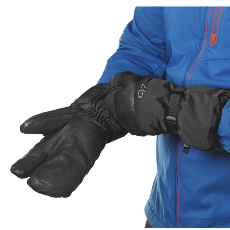 Guantes para hombre Outdoor Research Highcamp 3 (Negro)