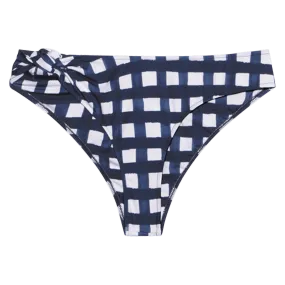 Jacquemus Le Maillot Vichy Bottom Bikini