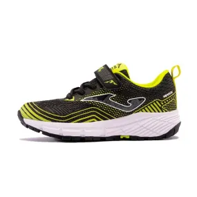 Joma ATON JR BLACK LEMON velcro