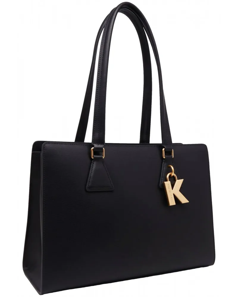 KARL LAGERFELD - Bolso Tote K/Lock Apliques Dorados