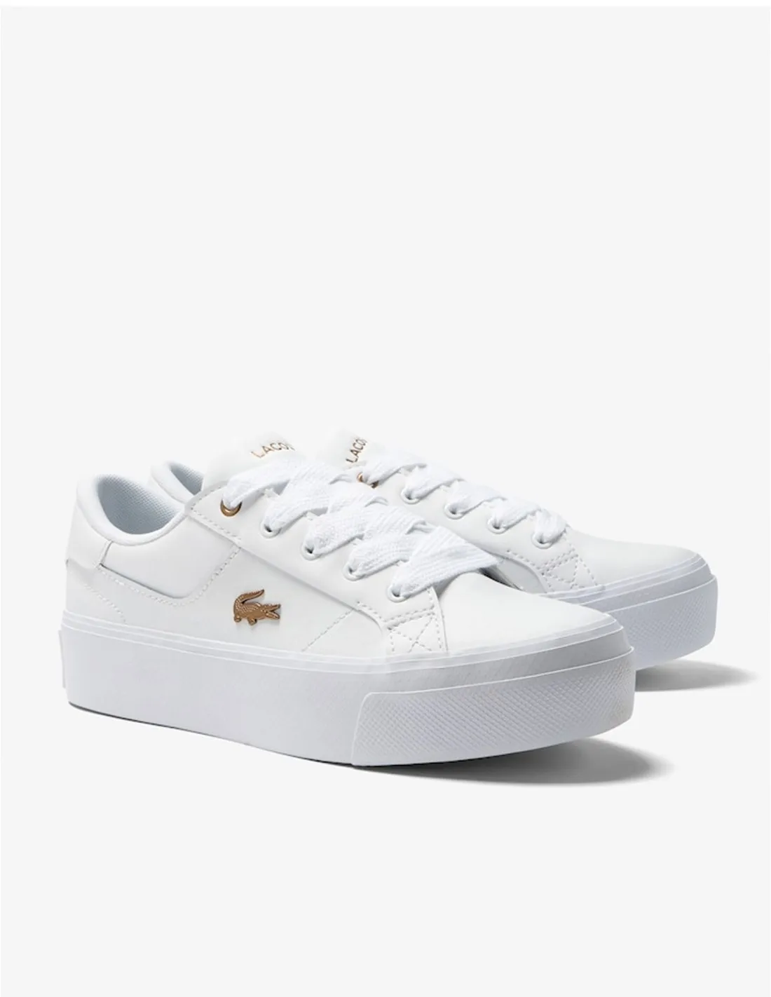 LACOSTE Zapatillas Plataforma Blancas Ziane