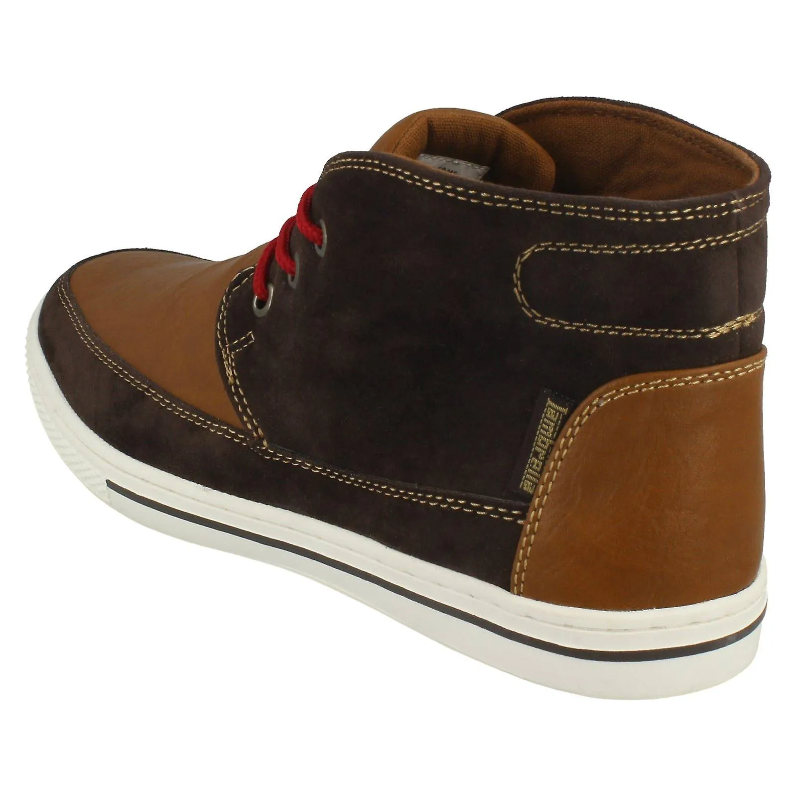 Lambretta hombre Casual tobillo botas de jefe