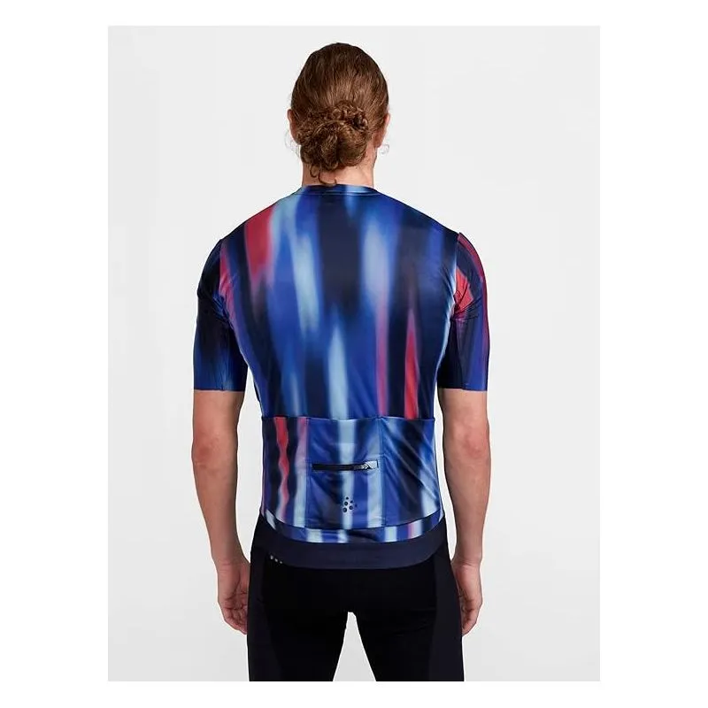 Maillot ciclismo hombre Craft ADV AERO JERSEY M (BLAZE-MULTI)