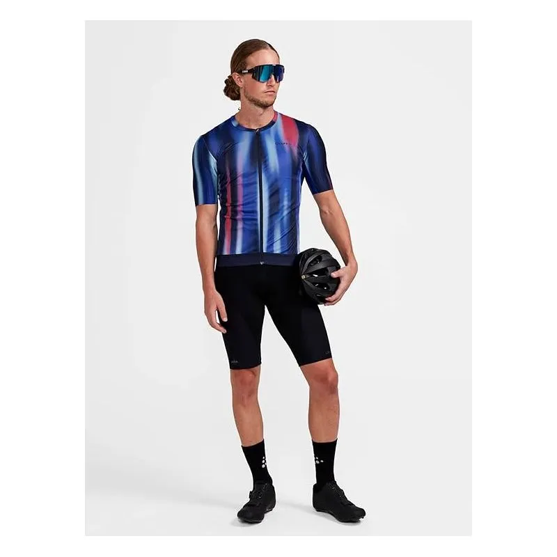 Maillot ciclismo hombre Craft ADV AERO JERSEY M (BLAZE-MULTI)