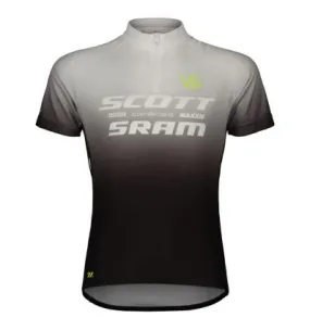 Maillot ciclismo júnior Scott SRAM Pro (negro/blanco)