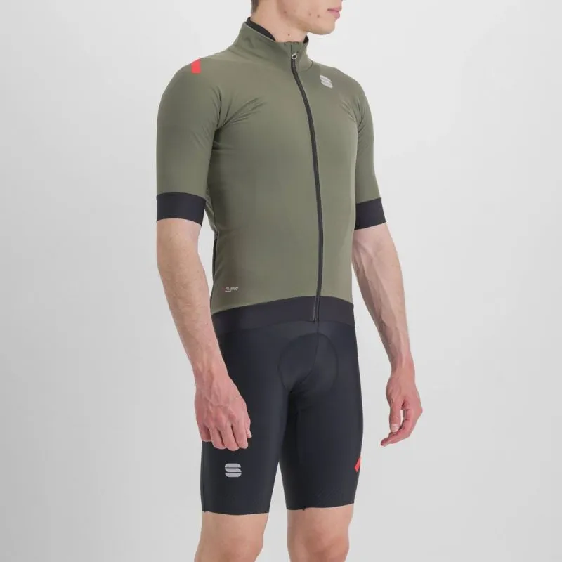 Maillot ciclismo manga corta hombre SPORTFUL FIANDRE PRO JKT (BEETLE)