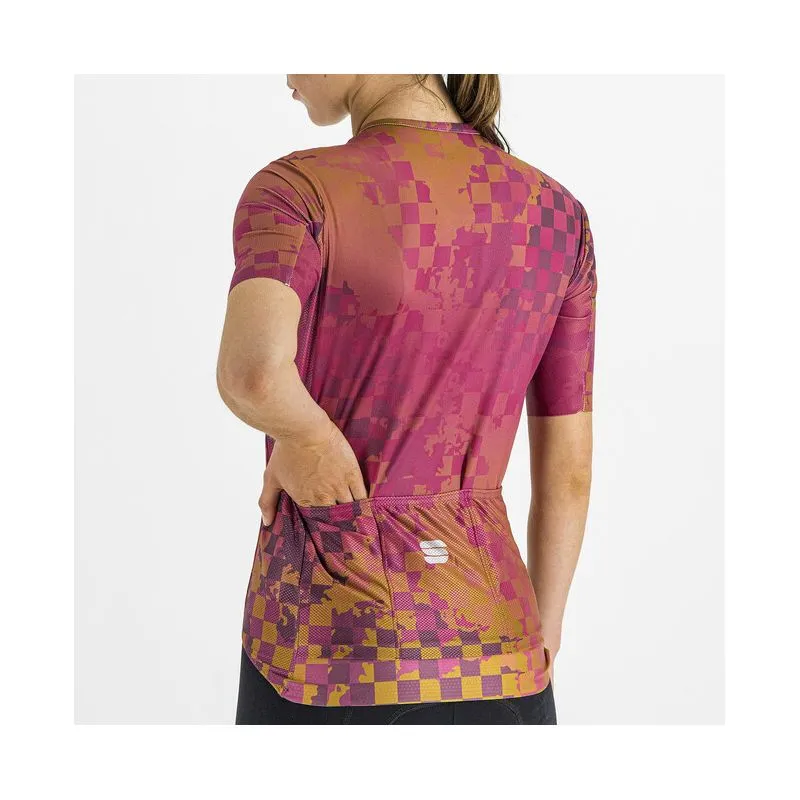 Maillot ciclista SPORTFUL Maillot Rocket (CYCLAMEN LIQUORICE) mujer