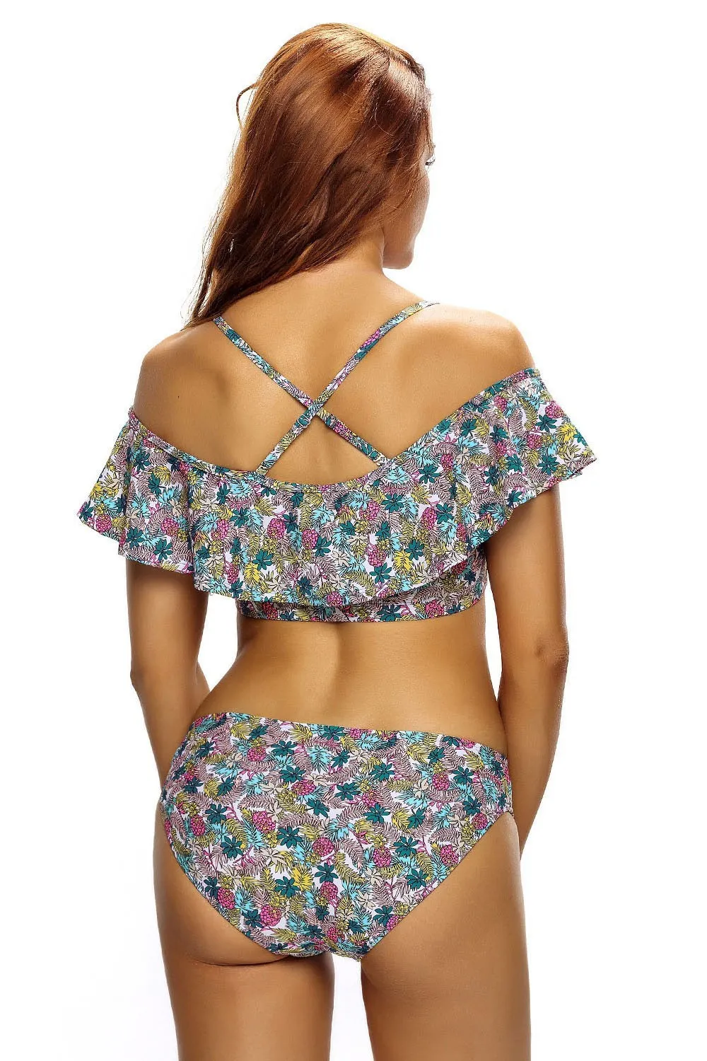 Maillot de bain vintage impression florale