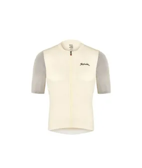 Maillot de ciclismo Spiuk MC Anatomic Hombre Blanco Perla