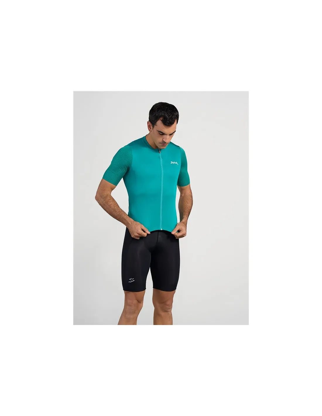 Maillot de ciclismo Spiuk MC Anatomic Hombre Verde