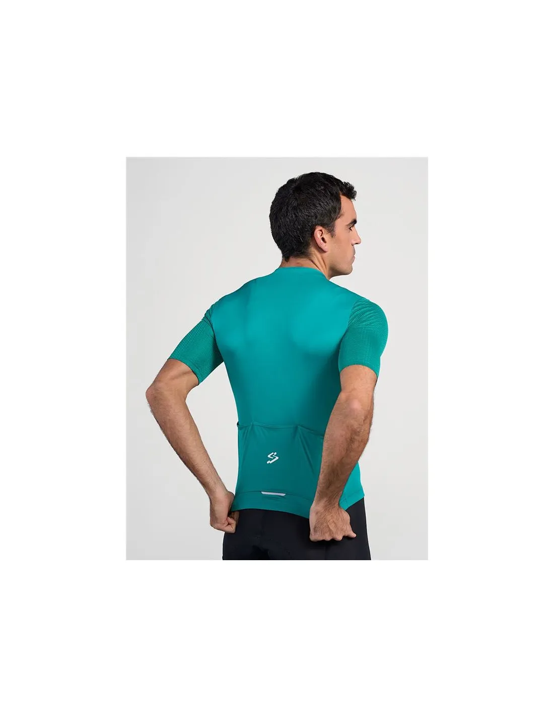 Maillot de ciclismo Spiuk MC Anatomic Hombre Verde