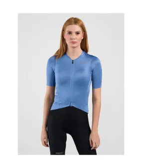 Maillot de ciclismo Spiuk MC Profit Summer Mujer Azul