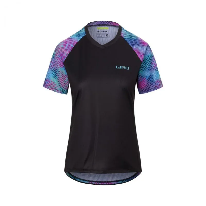 Maillot MTB GIRO ROUST JERSEY (BLK CHROMADOT) Mujer