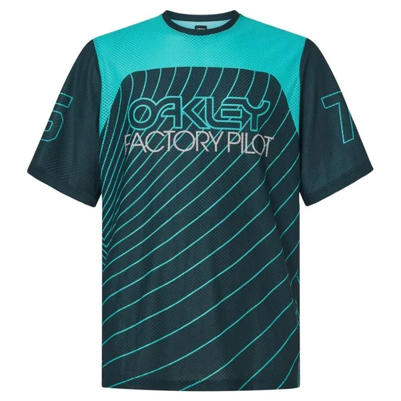 Maillot MTB Oakley seeker '75 SS JERSEY (Hunter Green)