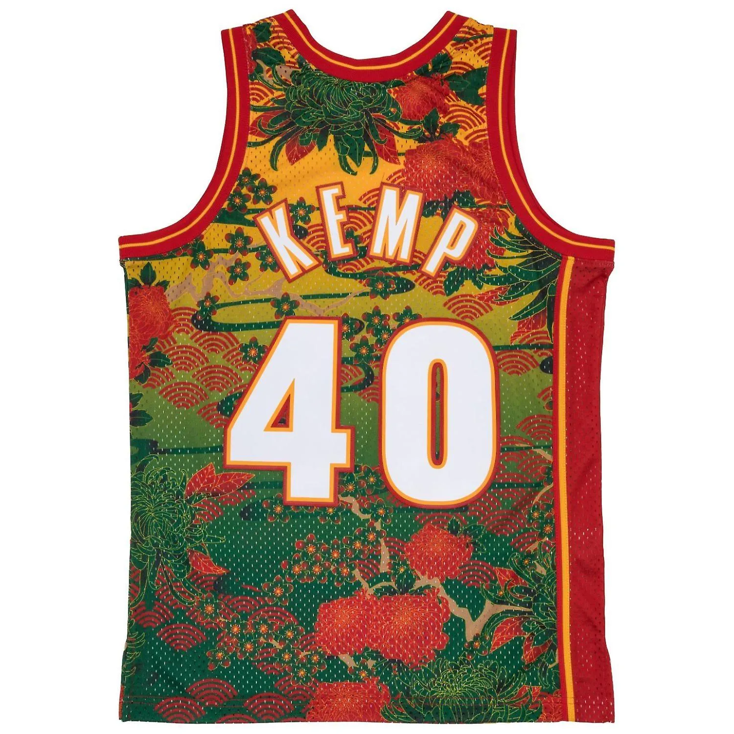 Maillot Swingman Mesh Seattle SuperSonics ASIAN Shawn Kemp