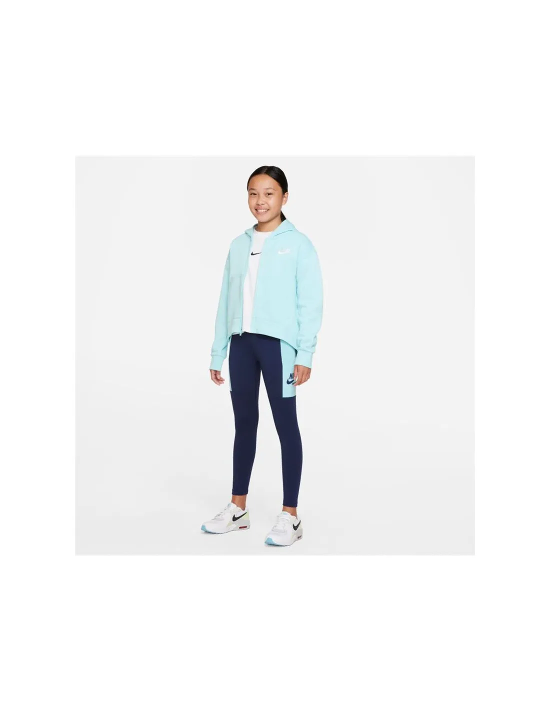 Mallas Nike Sportswear Heritage Girl Blue