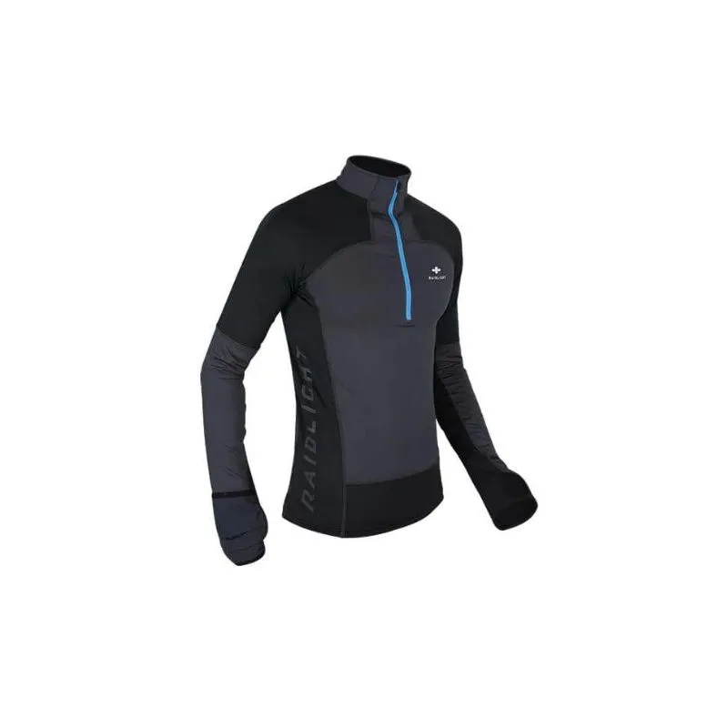 Manga larga Raidlight Wintertrail Ls (NEGRO GRIS OSCURO) hombre