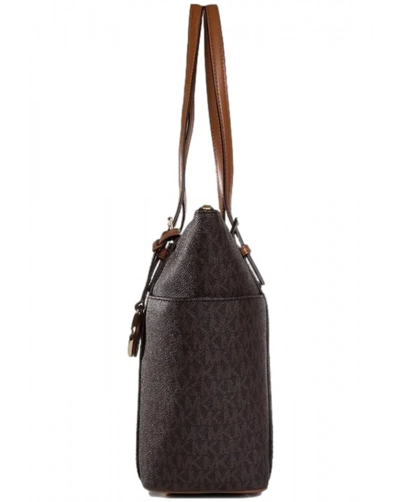 MICHAEL KORS - Bolso Jet Set Item Tote con Logos Color Marrón