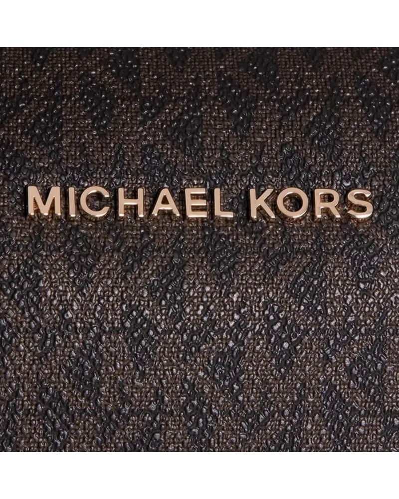 MICHAEL KORS - Bolso Jet Set Item Tote con Logos Color Marrón