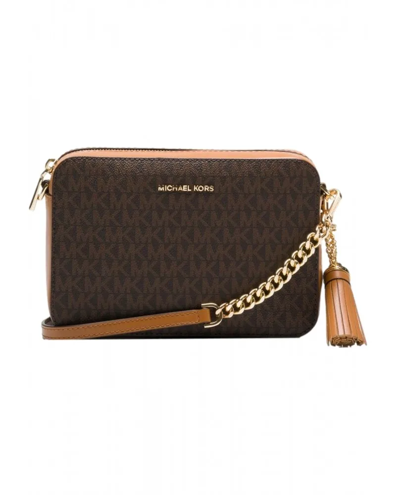 MICHAEL KORS - Bolso Medium Camera Jet Set con Logos