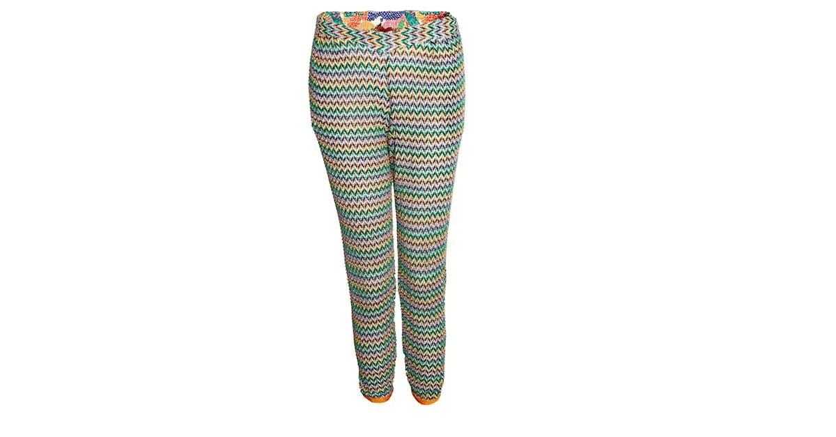 Missoni Mare, Pantalón zig zag Multicolor 