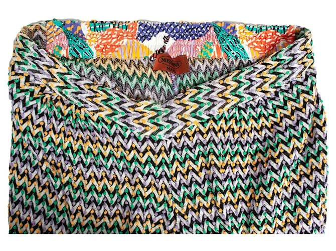 Missoni Mare, Pantalón zig zag Multicolor 