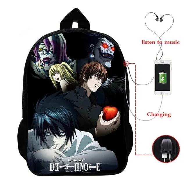 Mochila Death Note Protagonist