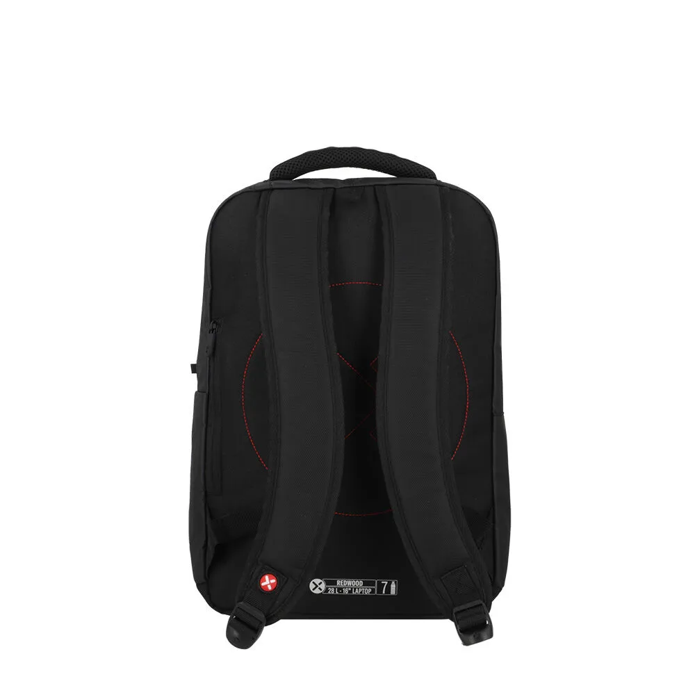 Mochila Notebook Xtrem Redwood 5XT Negro/Rojo 16"