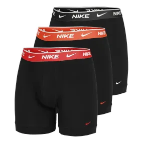 Nike Everyday Cotton Stretch Boxer Brief Calzoncillos Tipo Bóxer Pack De 3 Hombres