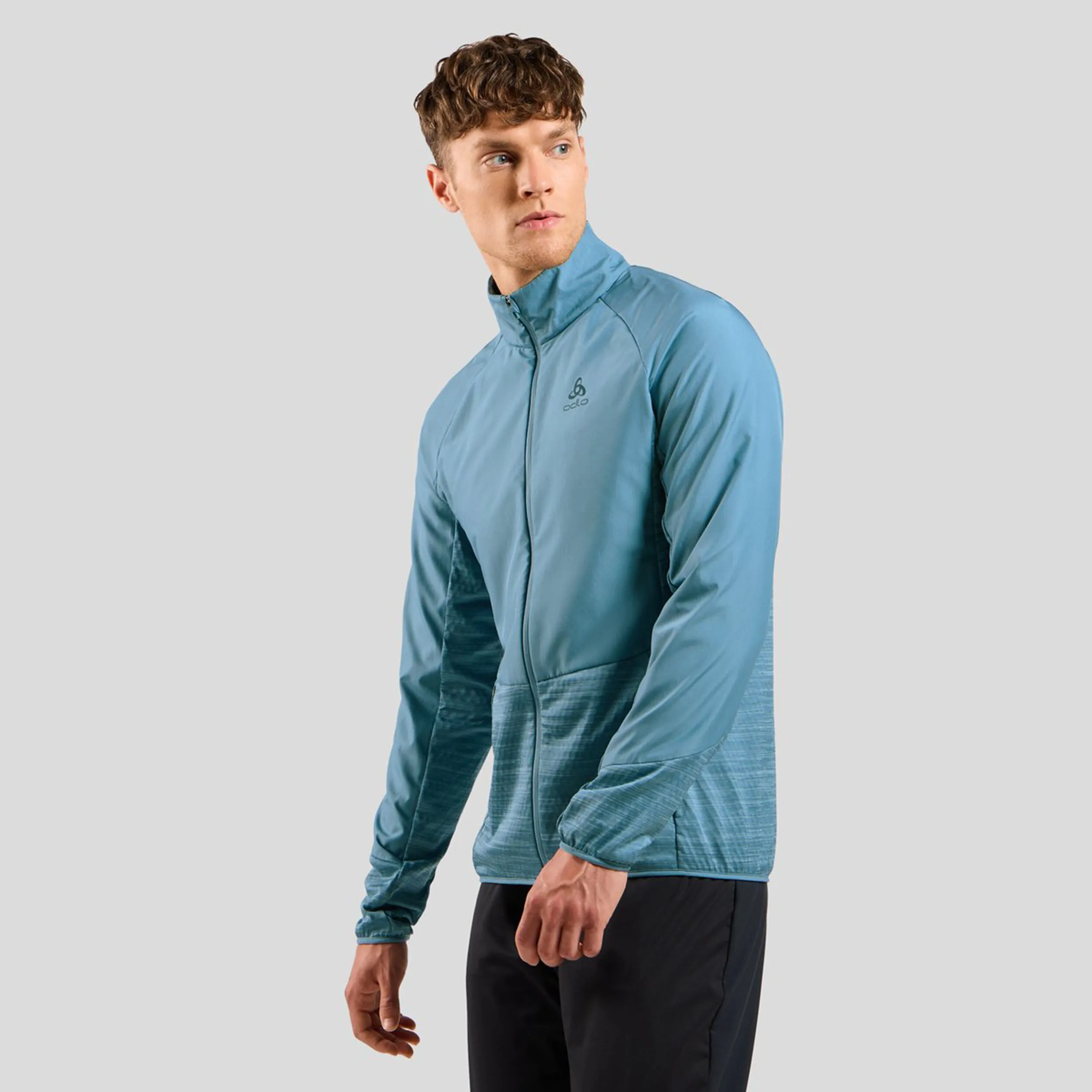 Odlo Essential Insulator Hybrid Chaqueta Para Correr Hombres