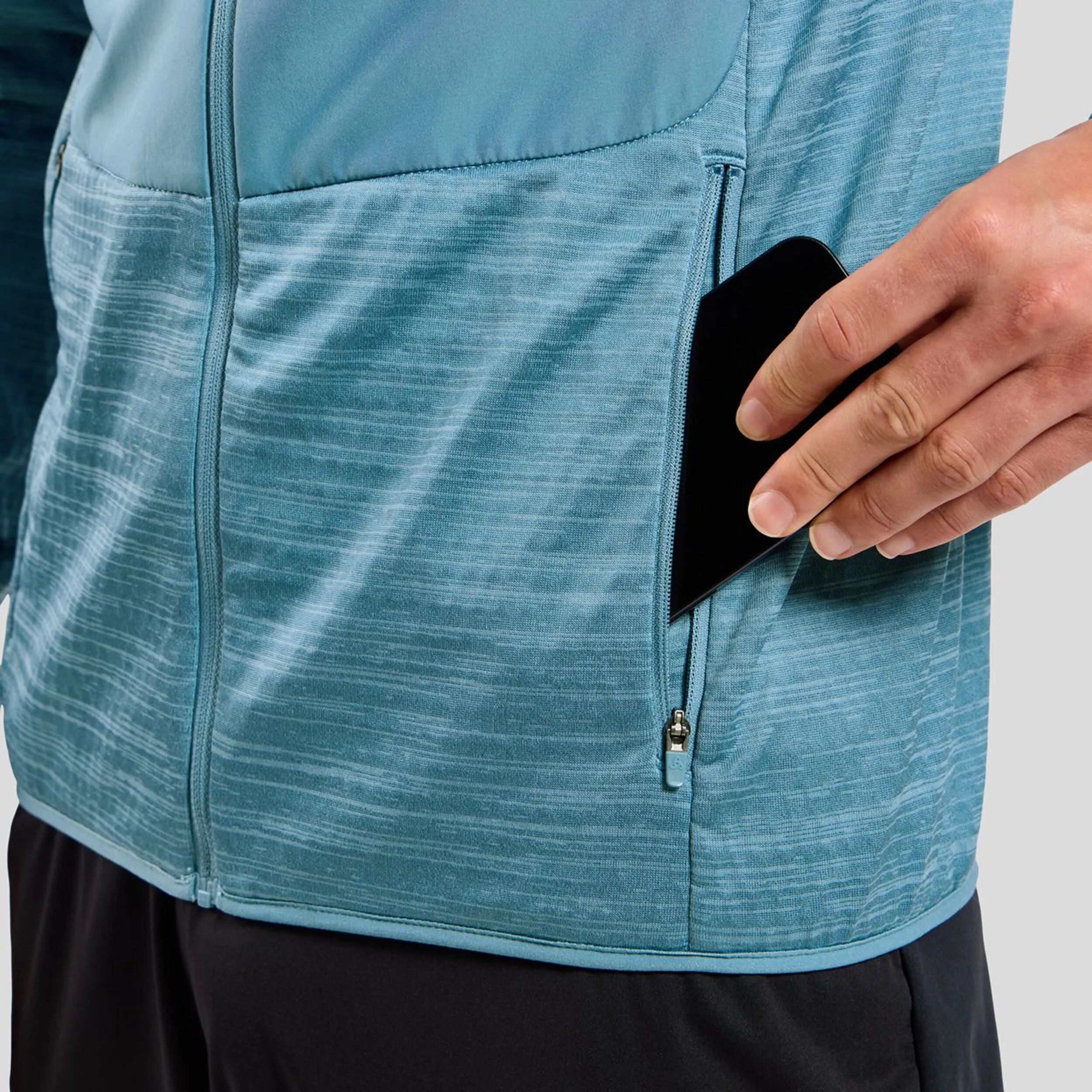 Odlo Essential Insulator Hybrid Chaqueta Para Correr Hombres