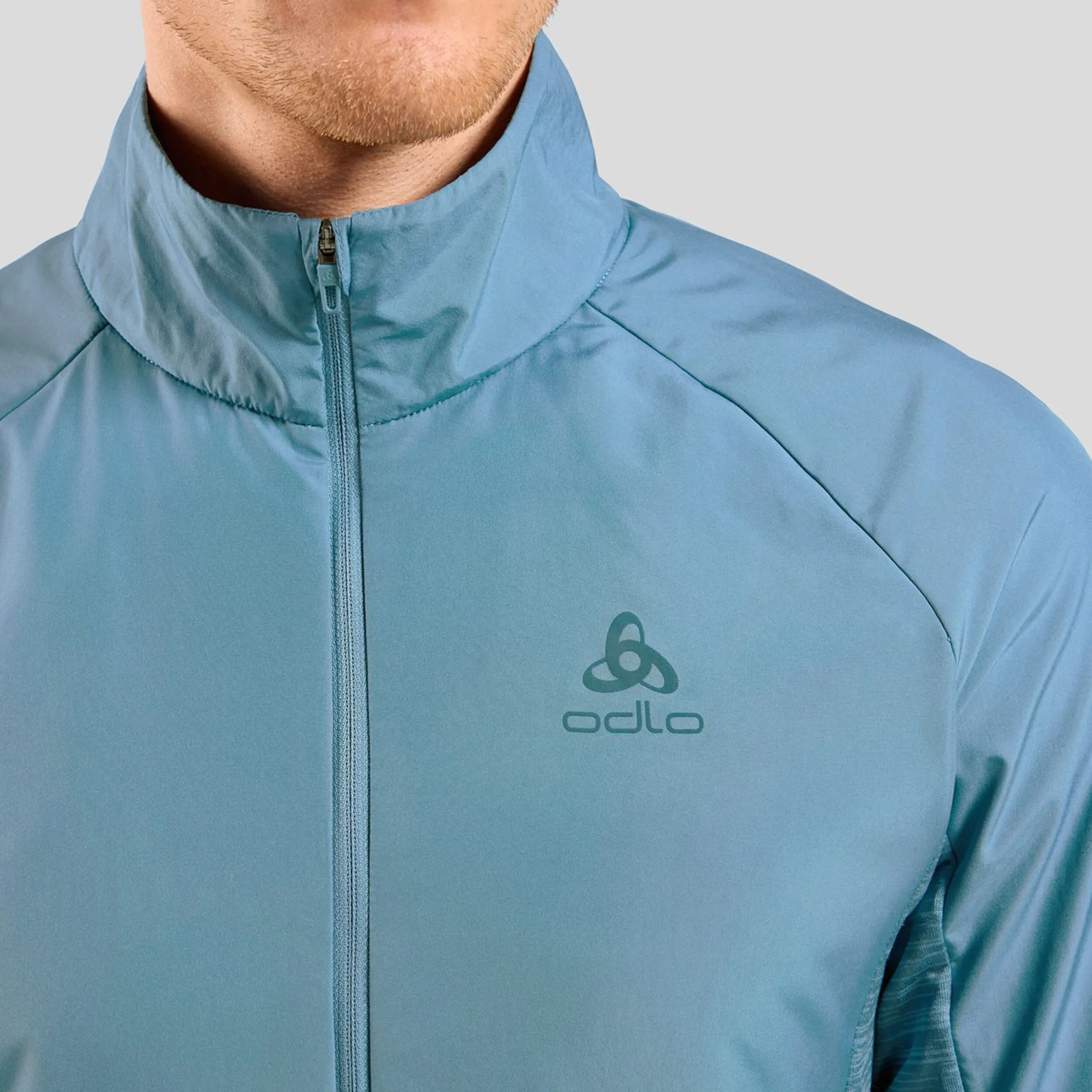 Odlo Essential Insulator Hybrid Chaqueta Para Correr Hombres