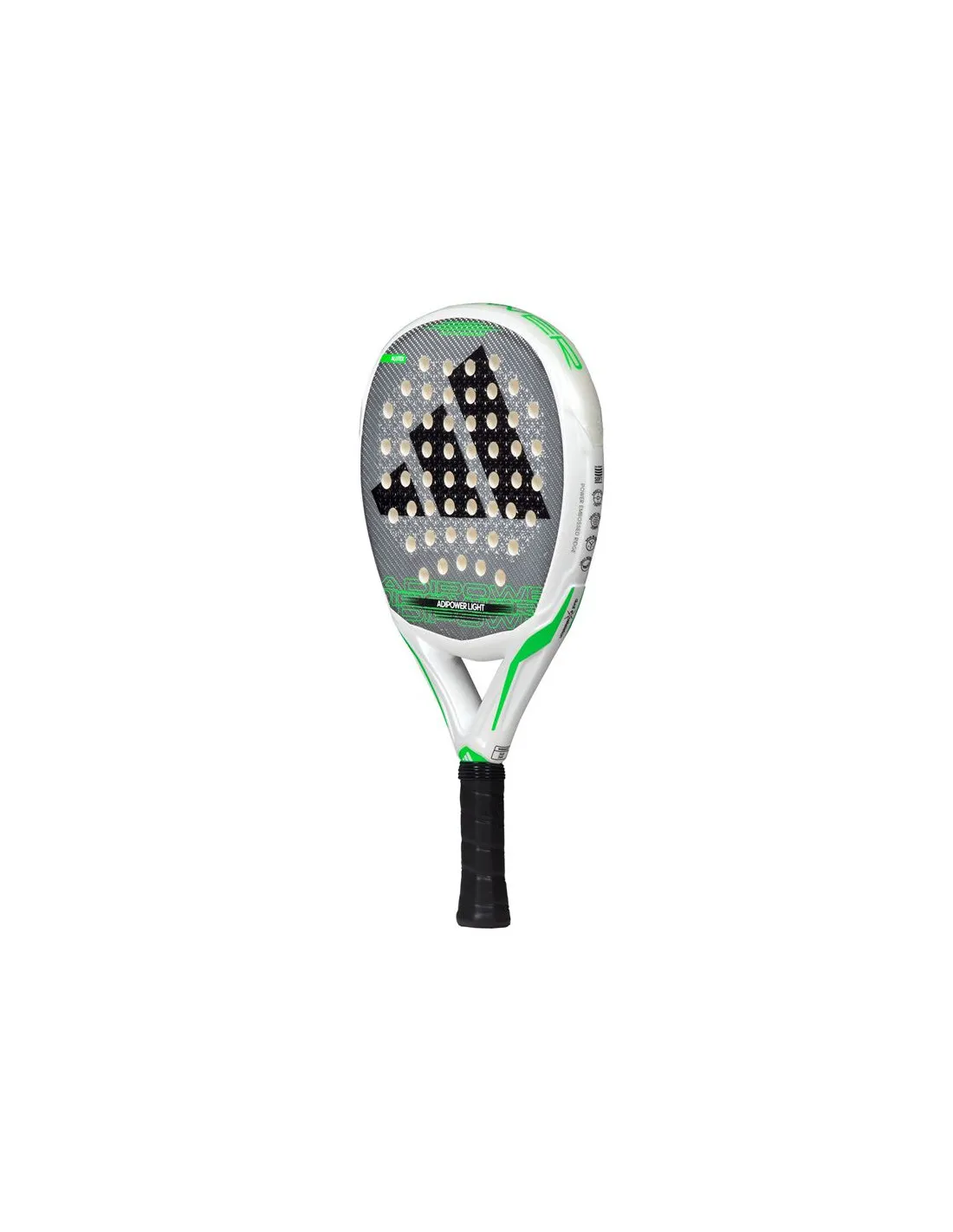 Pala de Padel adidas Adipower Light 3.3 White/Green