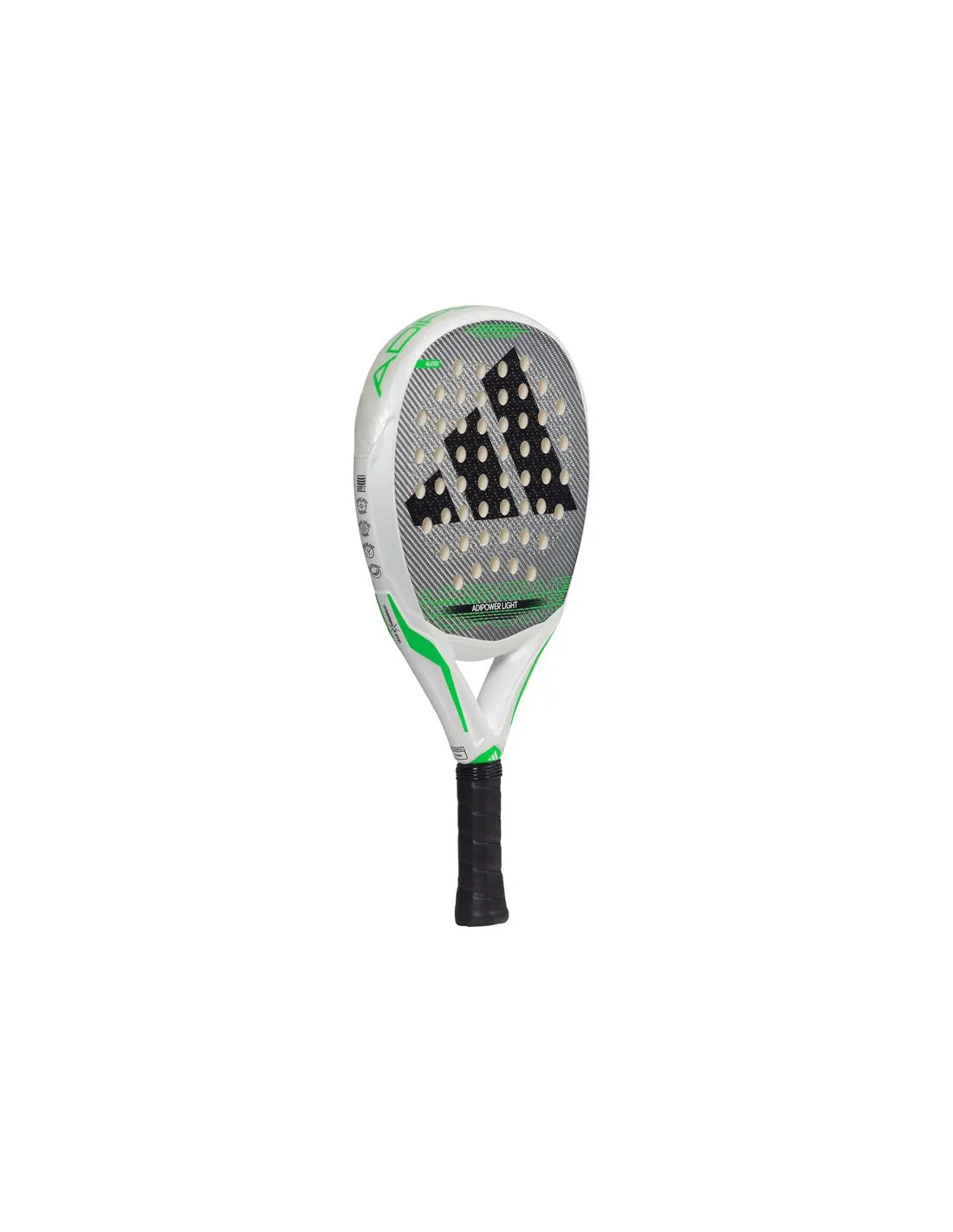 Pala de Padel adidas Adipower Light 3.3 White/Green