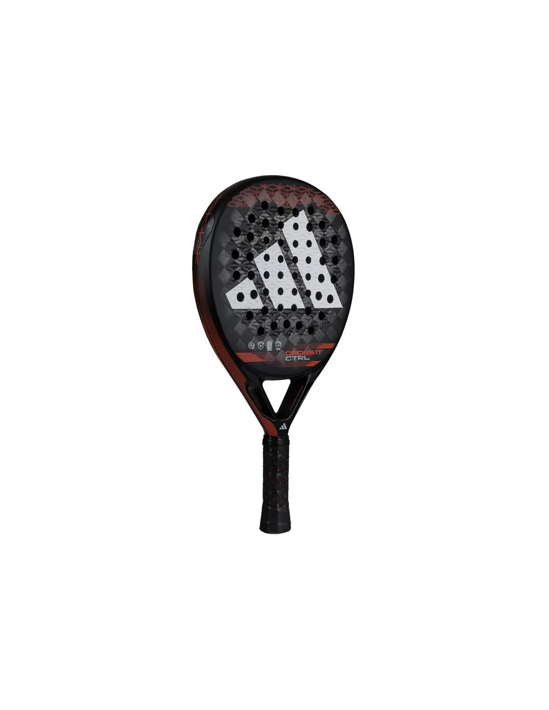 Pala de Padel adidas Cross It Ctrl Black/Solar Red