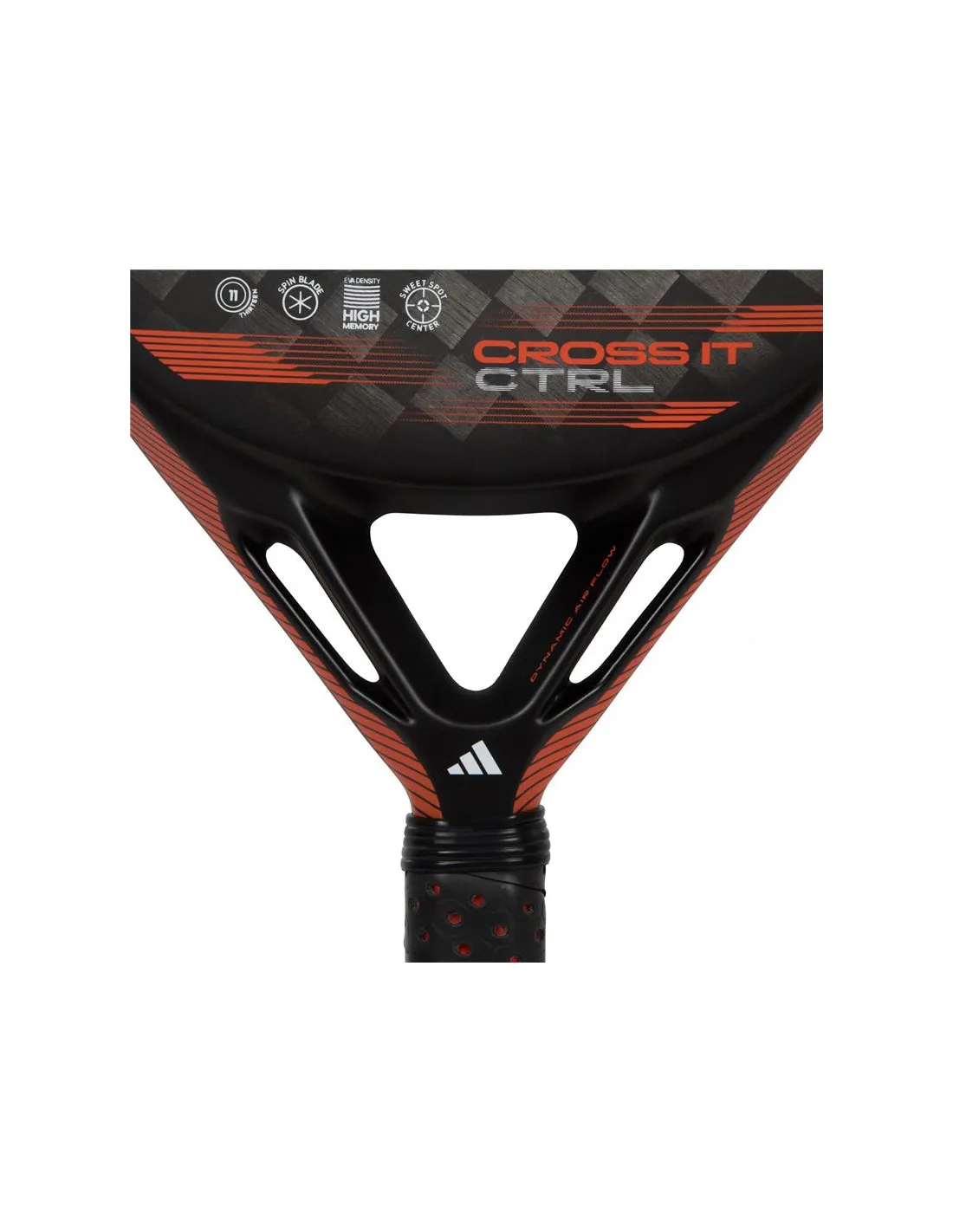 Pala de Padel adidas Cross It Ctrl Black/Solar Red