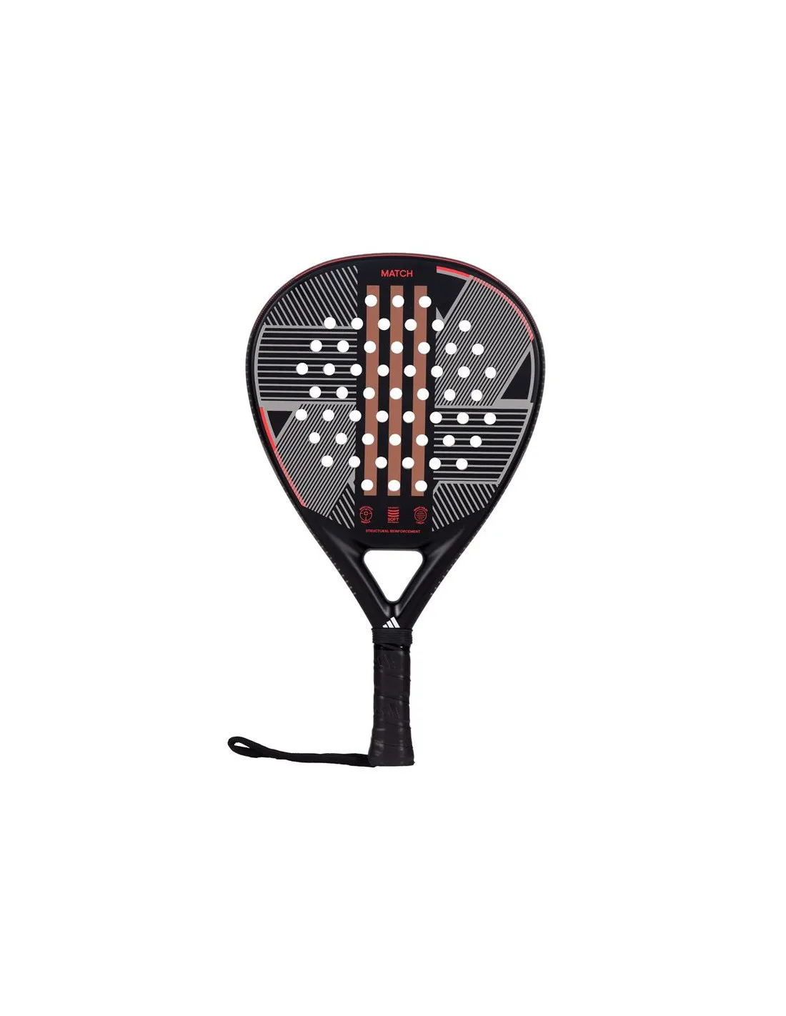 Pala de Padel adidas Match 3.3 Black/Red Black Red