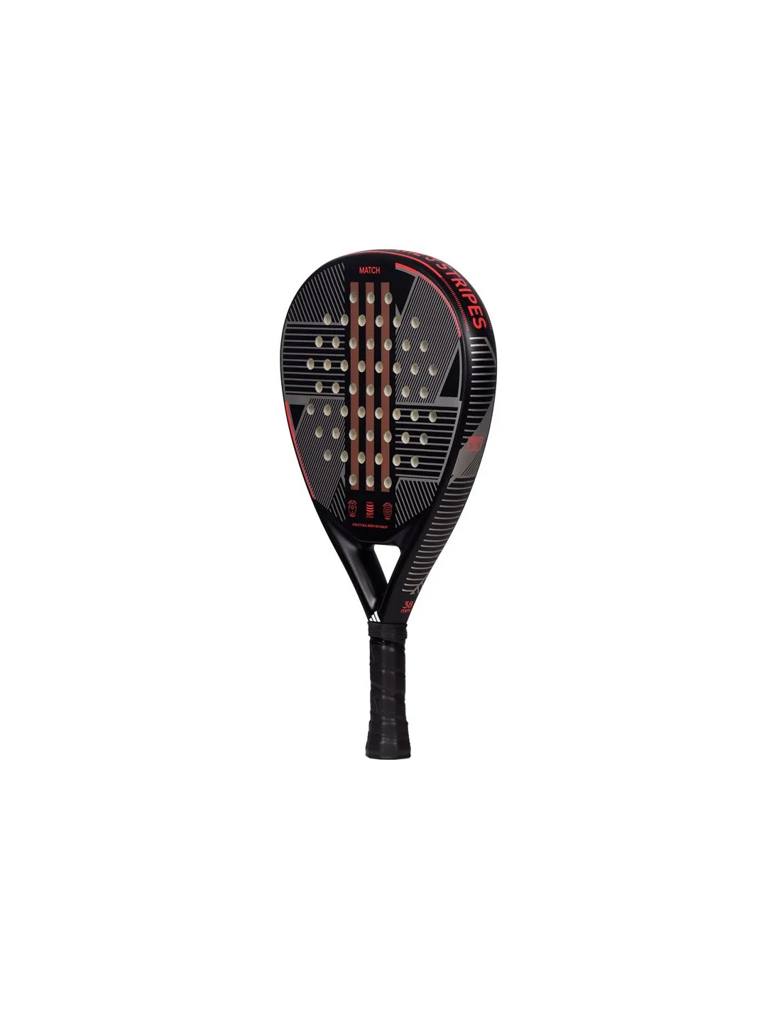 Pala de Padel adidas Match 3.3 Black/Red Black Red